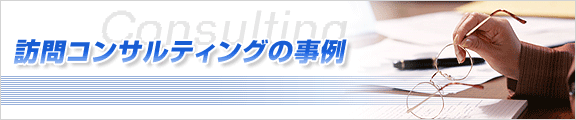 訪問コンサルティングの事例